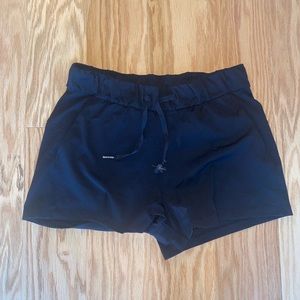 Lululemon On the Fly Black Shorts